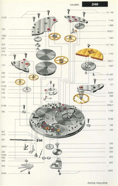 patek caliber pp 240 movement